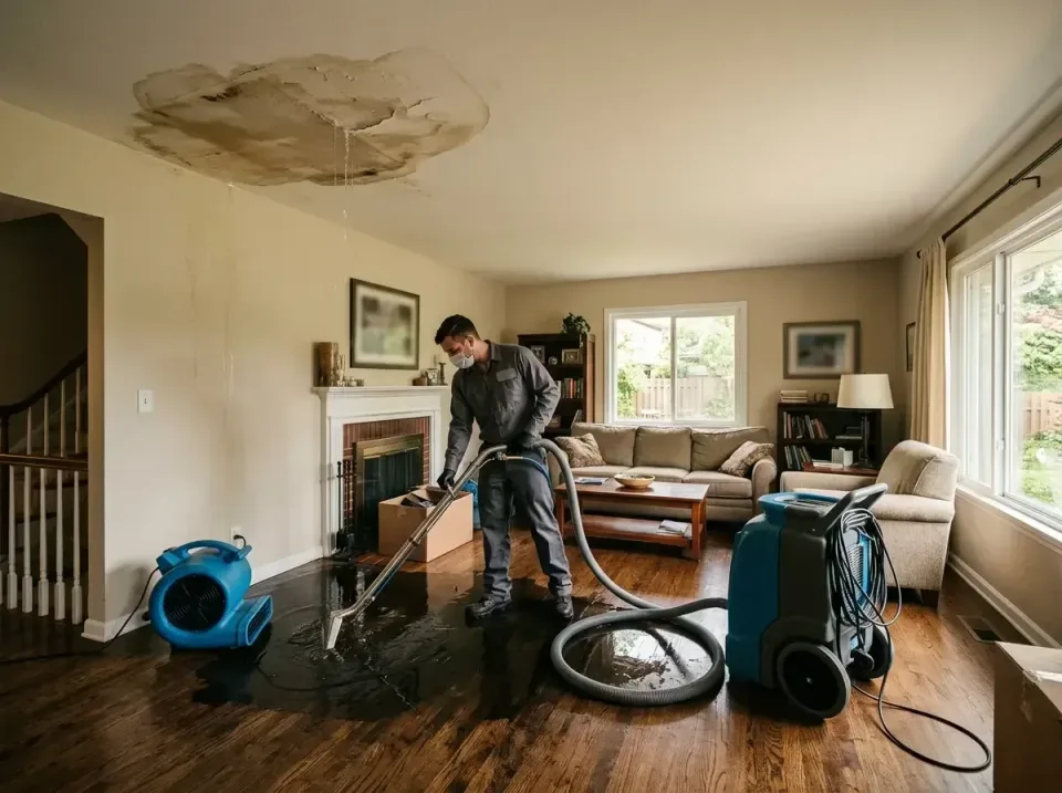attic-pipe-burst-ceiling-drip-008 — frequently asked questions, Water Damage Restoration & Carpet Care in Lawrence, NY
